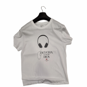 T-Shirt “Escucha la voz de Dios” – Museu Vida de Cristo
