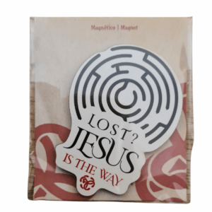Íman Decorativo “Lost? Jesus Is The Way”