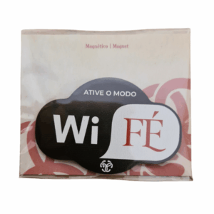 Íman Decorativo “Ative o Modo Wi-FÉ”